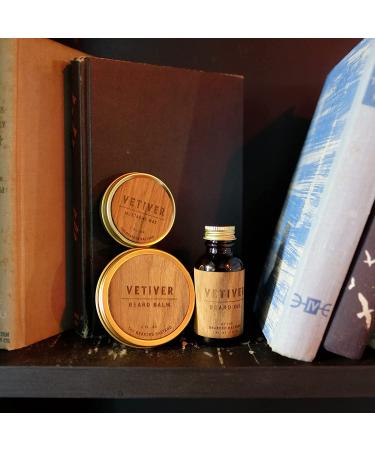 Vetiver Mustache Wax for Men | Tame & Style Your Mustache | 1 Oz. Grooming Wax with Excellent Scent - Buy Online on GoSupps.com