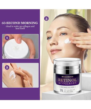Retinol Collagen Cream is a Anti-aging and deeply hydrating formula. It's loaded with retinol and hyaluronic acid making it suitable for use both during the day and at night 1.86 Fl Oz - Buy Online on GoSupps.com