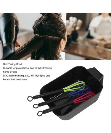 Hair Tinting Bowl Color Mixing Kit Coloring Dye Tool with Mixer Professional Salon Hair Dye Mixing Bowl for Hair Coloring Bleaching and DIY Hair Dyeing - Buy Online on GoSupps.com