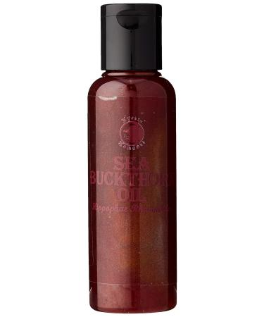 Mystic Moments |Sea Buckthorn Jungfrau carrier oil 125 ml - pure and natural oil Perfect for hair face nails aromatherapy massage and oil thinning vegan GVO