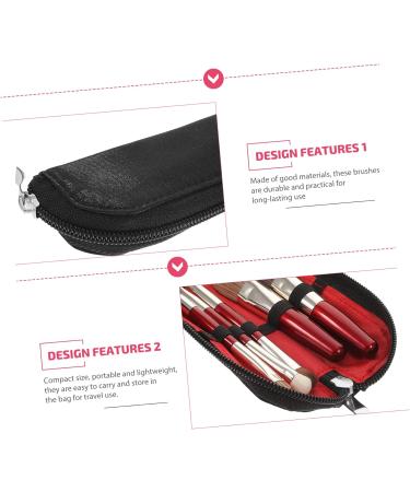 FRCOLOR 1 Set makeup brush with bag cosmetics brush makeup eyeshadow brush for makeup cosmetics supply girls eyeshadow brush lip brush fabric Makeup Tools the face Miss - Buy Online on GoSupps.com