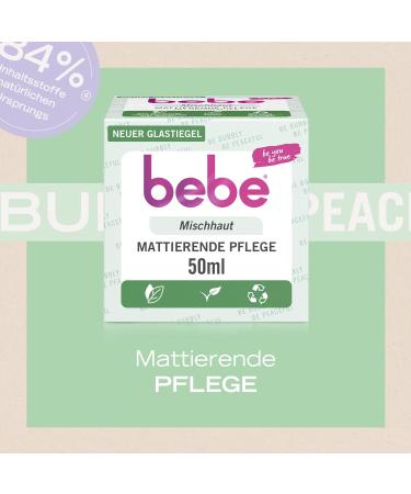 BEBE Matting Care 50ml - Light Moisture Face Cream for Combination Skin | Green Tea Facial Care - Buy Online on GoSupps.com