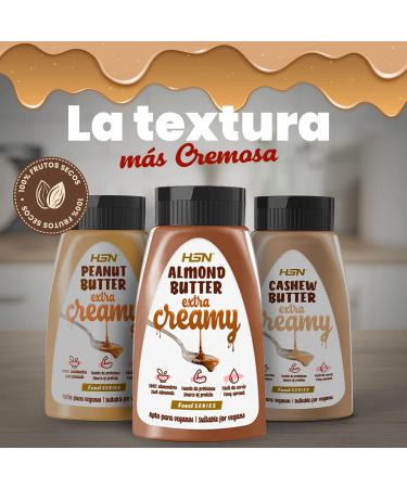 HSN Extra Creamy Butter (ALMOND | 450 gr) - Buy Online on GoSupps.com