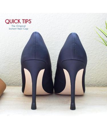 GoGoHeel Quick Tips - High Heel Protector & Repair Caps Multipack - 4 Pairs (XS-L) - Black - Buy Online on GoSupps.com