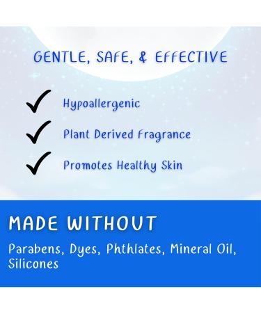 Lather Green Kids Body Wash Plant Based Gentle Moisturizer with Shea Butter Safe for Sensitive Skin Moonlight Mist 3 Pack (8 oz Each) - Buy Online on GoSupps.com