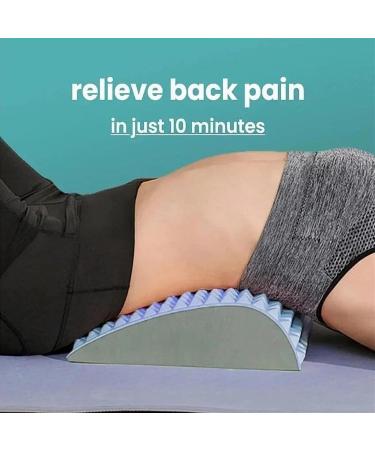 Adjustable Multi-Stage Lumbar Vertebrae Support - Relieve Lower Back Pain & Improve Posture - Buy Online on GoSupps.com