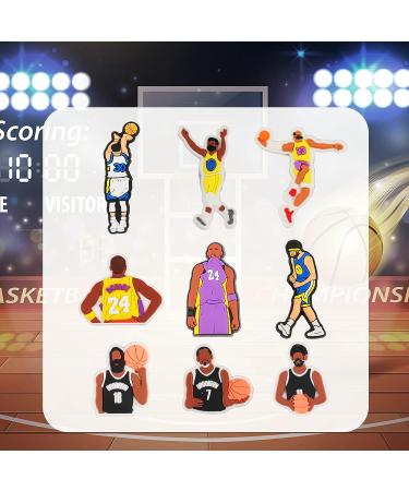 We1stdsee Basketball Shoe Charms - 42pcs Sports Team Clog Pins for Kids, Men, Teens - Buy Online on GoSupps.com