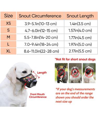 Heele Dog Muzzle - Soft Nylon Print Muzzle for Dogs | Breathable Air Mesh Design - International Shipping Available - Buy Online on GoSupps.com