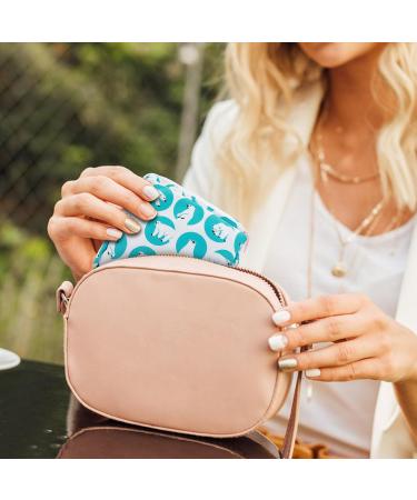 Amaxiu Sanitary Napkin Storage Bags 2pcs Waterproof Travel Menstrual Pad Pouch with Zipper Mini Tampons Holder for Purse Period Nursing Pad Holder for Women Girls 5.1" x 5.1" (Pattern D) - Buy Online on GoSupps.com