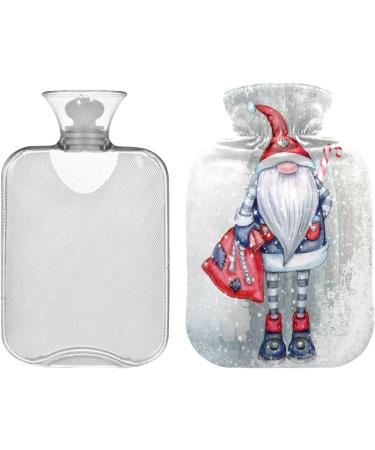 Winter Christmas Gnome Hot Water Bottle | 1L Pain Relief & Sports Injury Hand Feet Warmer - Buy Online on GoSupps.com