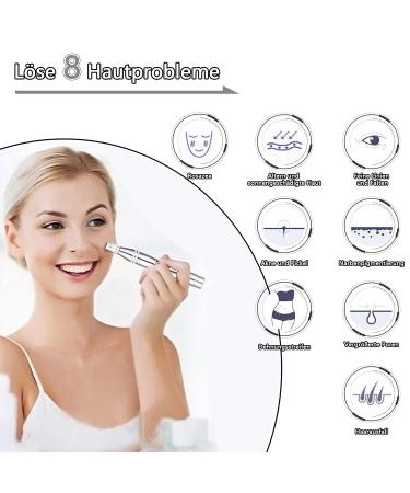 Koi Beauty Professional Dermapen Microneedling Pen Set - Electrically Rechargeable 0-2.5mm Device for Face & Body Ideal for Scars - MDP-A400 Pro - Buy Online on GoSupps.com