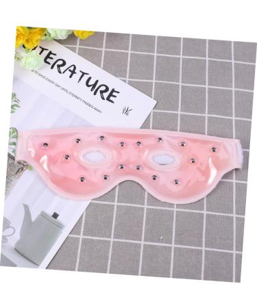 Sleep Aid Magnetic Balls Train Eyepads Hotels Anti-Fatigue Eye Eye with Cold Compress Hot and Cold Compress Blindfold Face Gel Pink - Buy Online on GoSupps.com