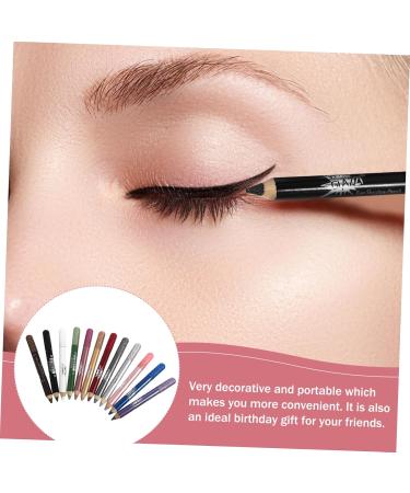 Beavorty 36 Pcs Pearlescent Eyeshadow Pencil Waterproof Eyeliner Pencil Creamy Eyeshadow Pencil Powder 12.5X0.5cmx3pcs Assorted Colorx3pcs - Buy Online on GoSupps.com