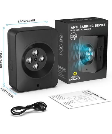 Anti-Bark Devices for Dogs | Rechargeable 4 Transmitters & 33ft Ultrasound Control | Safe for Small to Large Dogs - Buy Online on GoSupps.com