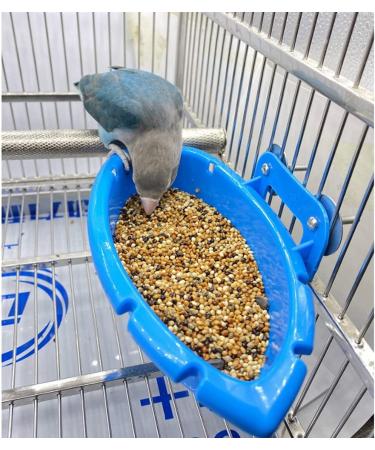 Bird Bath Tub Set - Wooden Branches, Colorful Rattan Balls, Bird Shower Bathing Bowl - Parrot Bathtub, Cage Accessories - Buy Online on GoSupps.com