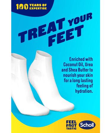 Scholl Foot Mask Intensive Treatment 6 Count - Hydrating Foot Peel for Soft, Smooth Feet - Buy Online on GoSupps.com