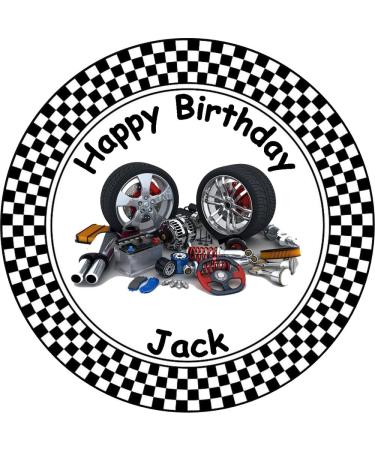 CAR MECHANIC 7.5" PREMIUM Edible ICING Cake Topper DECORATION D6 - Buy Online on GoSupps.com