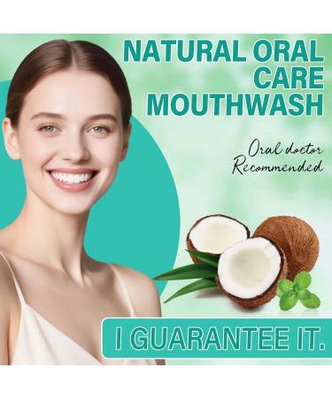 Coconut Pulling Oil (8 Fl.Oz) Mint Oil Pulling for Mouthwash Coconut Oil Pulling with Tongue Scraper Natural Coconut Oil Pulling for Teeth & Healthier Gum Alcohol Free 2 Piece Set - Buy Online on GoSupps.com