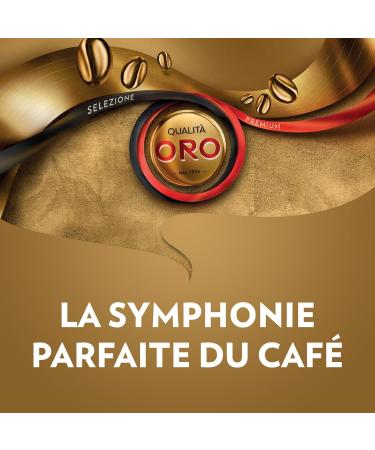 LAVAZZA - Caf Moulu Qualit Oro 4Kg - Caf italien - 100% Arabica - quilibr & Aromatique - Intensit 5-16x250 g - Buy Online on GoSupps.com