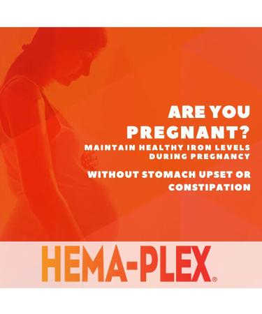 NaturesPlus Hema-Plex Liquid Iron Mixed Berry - 8.5 oz - Iron & Essential Nutrients - Vegan Gluten Free - 25 Servings - Buy Online on GoSupps.com