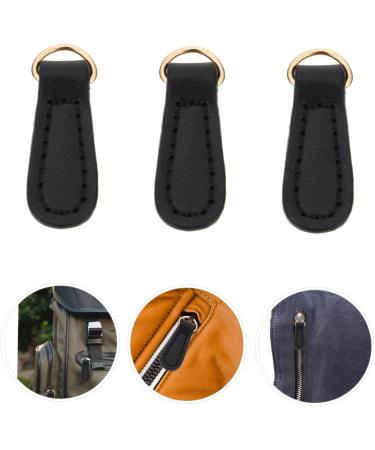 Sewacc 6-St Leather Zipper Head Replacement | Durable Zipper Pulls for Men's Wallets Travel Bags & Heavy Suitcases - Buy Online on GoSupps.com