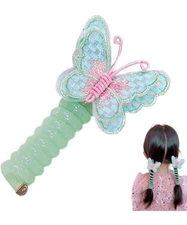 Phone Wire Hair Ties - Ponytaill Hair Tie Ponytaill Holders | Soft Ponytaill Holders Hair Bobbles Hair Ties Elastic Hair Bands Ponytaill Holders hair styling Elastic Hair Bands for Girls Kids Teens Green - Buy Online on GoSupps.com