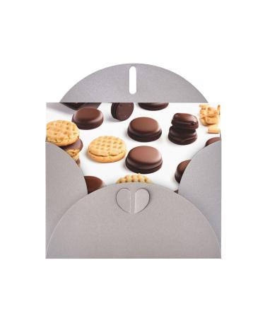 FRESQA FRESQA Cookies Food Chocolate Chip Biscuits Chic And Dazzling Greetings Holiday Card Thank You Card Friendship Card Thinking Of You Card