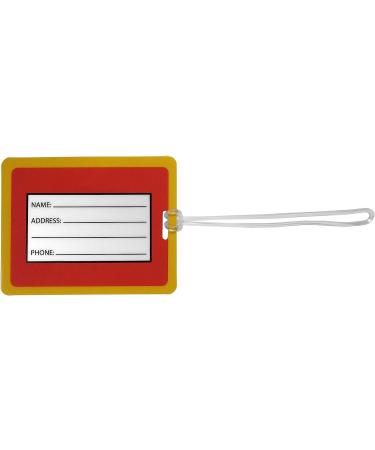NFL Kansas City Chiefs Sports Vinyl Luggage Tag  Set of 2  Red - Buy Online on GoSupps.com