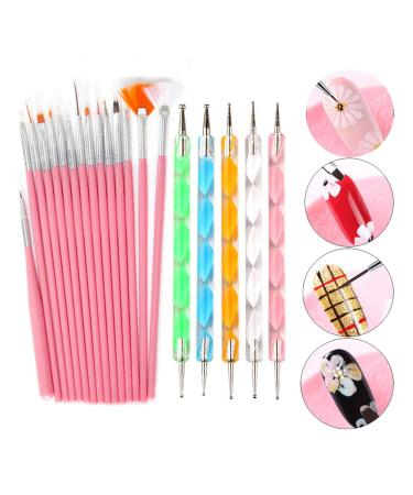 1 Set Nail Art Pen Kit - Embossing Drawing Dotting Tools for Perfect Manicure - International Shipping Available - Buy Online on GoSupps.com
