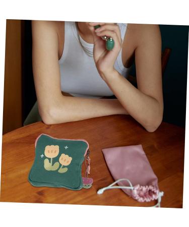 Shop Gogogmy Women's Bandage Storage Bags - Mint Matte Tampon Holder & Outdoor Period Bag - 11.5x11.5x2cm - Buy Online on GoSupps.com
