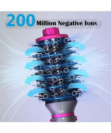 4-in-1 Hair Blow Dryer Brush - Detachable Hot Air Brush & Straightener for Salon Quality Blowouts at Home | Negative Ion Technology - Buy Online on GoSupps.com