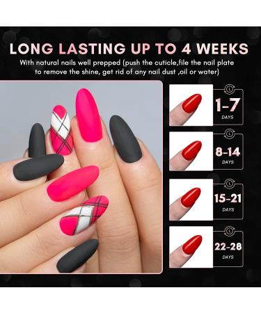 Makartt Oval Press On Nails - 500pcs Full Cover Acrylic Nail Tips in 10 Sizes - A-04 Natural Round Design - Buy Online on GoSupps.com