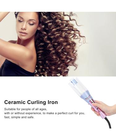Portable Gradient Color Smart Automatic Hair Curler | Dual Use Curling Iron 100-240V for Worldwide Shipping - Buy Online on GoSupps.com