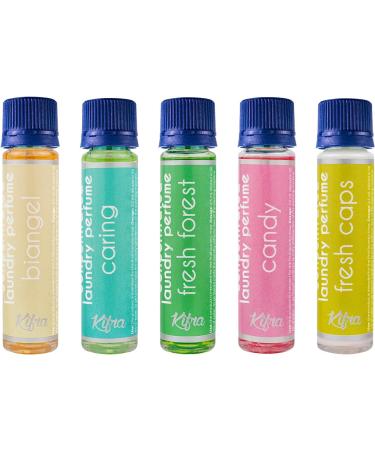 KIFRA Concentrated Laundry Fragrance Minidoses - Fresh Caps Fresh Forest Caring 125ml (Pack of 5) - Buy Online on GoSupps.com