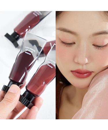 Lip Gloss Tinted Balm Liquid Lipstick Lip Stain Long Lasting Non-stick Cup Lip Tint Blush Plumper - Cherry - Buy Online on GoSupps.com