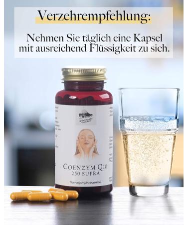 Herbal Trade Sankt Anton Coenzyme Q10 250mg Capsules | High Dose with Vitamin B3 Selenium & Biotin | Premium German Quality (150 Caps) - International Shipping Available - Buy Online on GoSupps.com