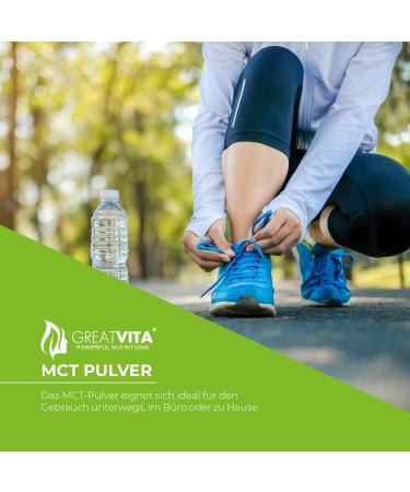 MCT Powder - 800 g / Premium Quality / Perfect for a Keto Diet | Coconut Based Tasteless | GreatVita Taste-neutral 800 g (Pack of 1) - Buy Online on GoSupps.com