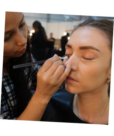 Beavorty 24 pcs Angled eyebrow brush flat concealer brush Makeup Applicator Brush Foundation Brush travel mix 17.5X0.2cmx2pcs Blackx2pcs - Buy Online on GoSupps.com