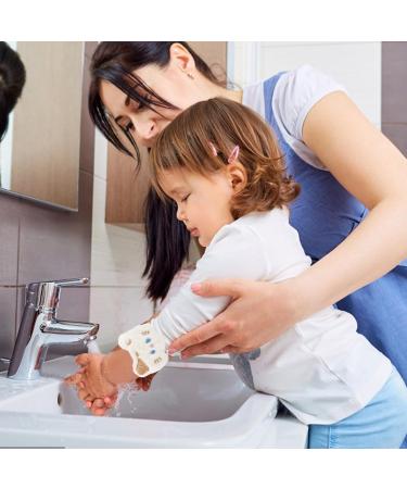 Lot de 4 Bracelets Absorbants en Polaire Douce Antid rapants et Confortables Lavage du Visage Accessoires Maison Adapt s au Maquillage et Soins Peau Motifs Blanc Petit Chat - Buy Online on GoSupps.com