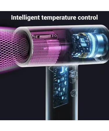Cordless Hair Dryer 300W Professional High Speed Portable Blow Dryer with Nozzle & Digital Screen 3 Temps & 9 Speeds USB Rechargeable Travel Hair Dryer for Women Camping (US US Plug 100 240V - Buy Online on GoSupps.com