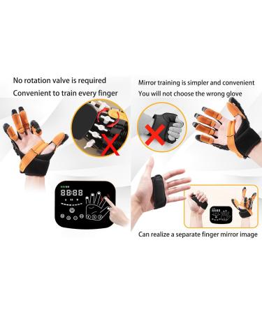 Rehabilitation Robot Gloves Finger Hand Function Rehabilitation Trainer for Cerebral Palsy Arthritis Stroke Hemiplegia Patient(Size:XL Color:Left Hand) X-Large Left Hand - Buy Online on GoSupps.com