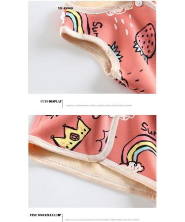 XM-Amigo Baby Girls' Thick Waistcoat Jacket | Warm Winter Autumn Gilet Top | 4-5 Years Girls - Buy Online on GoSupps.com