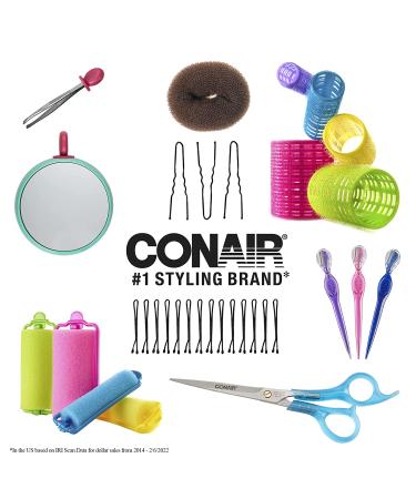 Conair Self Grip Foam Hair Rollers - Neon Colors - 48 Pack - Buy Online on GoSupps.com