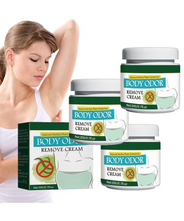 EXQST Odorsmite Underarm Care Deodorant Cream Oveallgo Herbal Refreshing Body Deodorant Cream Men Women Reduce Sweating and Eliminate Odors