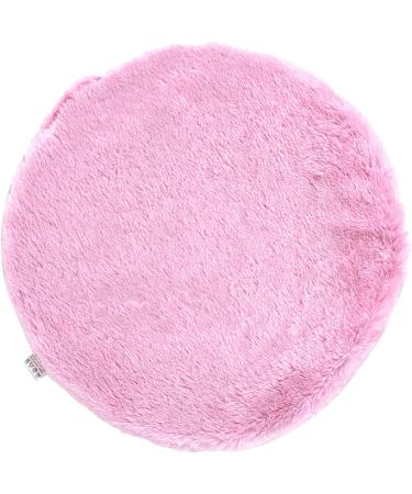 Soft & Warm Round Pink Pet Sleeping Pad - Slip-Resistant Washable Cat Bed Mat with Canvas Bag - Perfect for All Seasons - Buy Online on GoSupps.com