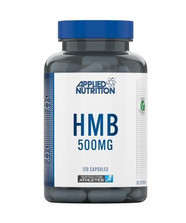 Applied Nutrition HMB Supplement - HMB 500mg Capsules Metabolite of Leucine for Muscle Growth & Repair (120 Capsules - 60 Servings) - Buy Online on GoSupps.com