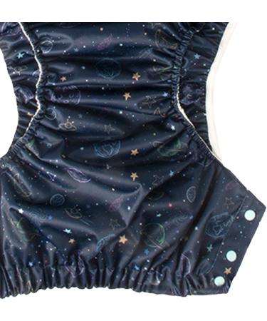 Amagogo Adult Fabric Diaper - Washable Adjustable Reusable Soft & Fast-Drying - Space Traveler XXL - Buy Online on GoSupps.com