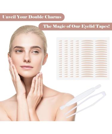 wimony 200 Pieces Eyelid Lift Strips Self-Adhesive Invisible Double Eyelid Lift Strips Waterproof Eyelid Lifter Strips Instant Lifting Droopy/Uneven/Single/Hooded Eyelids - Buy Online on GoSupps.com