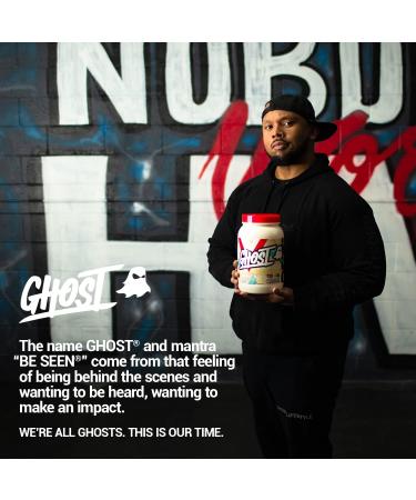 Ghost Whey Protein Powder Marshmallow Cereal Milk 2lb - 25g Protein - Whey Blend for Post Workout Shakes, Smoothies & Baking - Soy & Gluten-Free - Buy Online on GoSupps.com