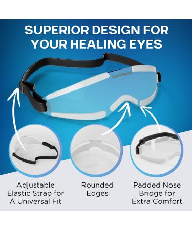 Buy Post-LASIK Eye Shields | Comfortable Protective Sleeping Eye Shield Goggles for Post-Surgery Recovery - International Shipping Available - Buy Online on GoSupps.com